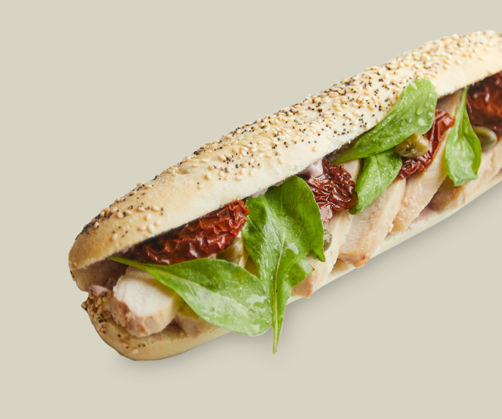 BAGUETTE POLLO & TAPENADE